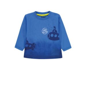 KANZ Jongens shirt met lange mouwen, paleisblauw