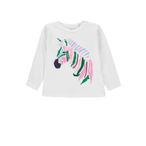 KANZ Girls Shirt met lange mouwen, b right white / white