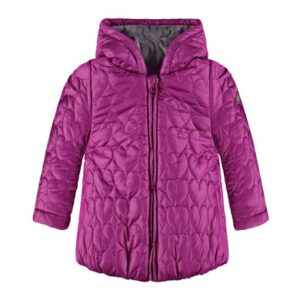 KANZ Girl s Anorak met levendige altviool met capuchon