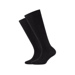 Camano sokken Child ren ca-soft kneehigh organic 2-pack black