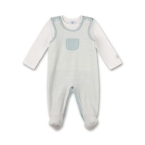 Sanetta Jumpsuit set gestreept blauw