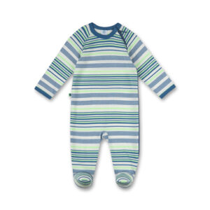 Sanetta Overall blauw gestreept