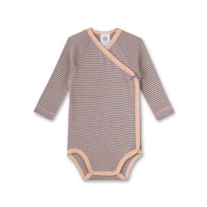 Sanetta Swaddle rompertje strepen roze