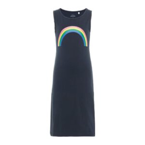 name it Girl s Jurk Nkfvippa donkere saffier regenboog Nkfvippa donkere saffier