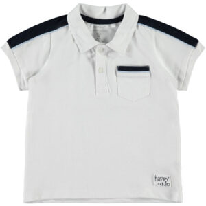 name it Boys Poloshirt Helder Wit
