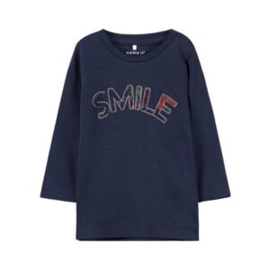 name it Girl s Shirt met lange mouwen Louise donker saffier
