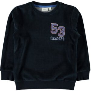 name it Jongens Sweatshirt Okker donker saffier