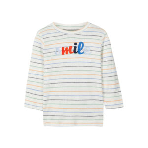 name it Boys Shirt met lange mouwen Bessom sneeuwwitte Bessom