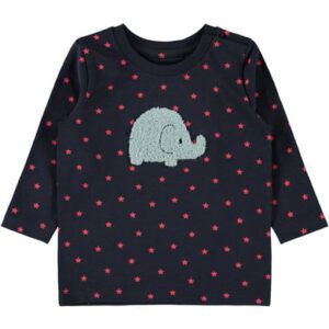 name it Jongens shirt met lange mouwen Nbmdimon donker saffier