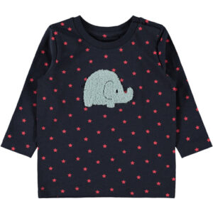 name it Jongens shirt met lange mouwen Nbmdimon donker saffier