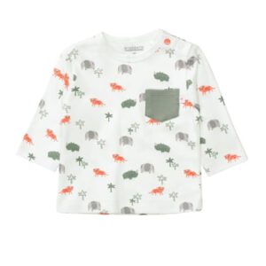 STACCATO T-Shirt neushoorn patroon