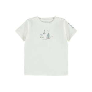 name it T-shirt Nbmfital Sneeuw White