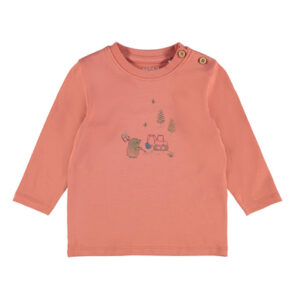 name it Shirt met lange mouwen NBMDISOLLE Apricot Brandy