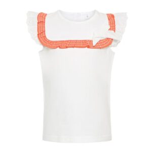 name it Girl s Top Hahi Helder Wit