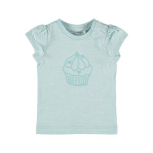name it T-shirt Nbfhanne Pastel Turkoois