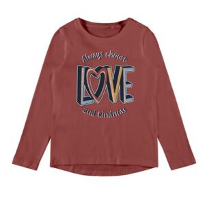 name it Lang Mouw Shirt Nmfvix Gekruid Apple