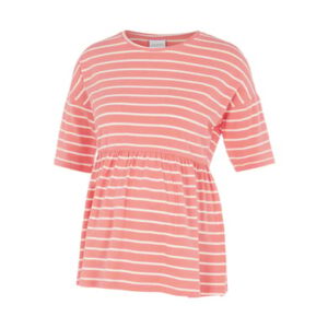 mamalicious Zwangerschapsshirt MLOTEA Suikerkoraal