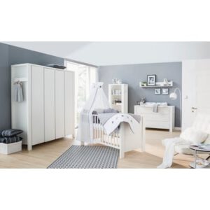 Schardt Kinderkamer Milano wit 4-deurs extra breed