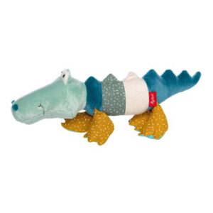 sigikid ® Knuffel Krokodil Swetty Yellow mintgroen/multikleurig