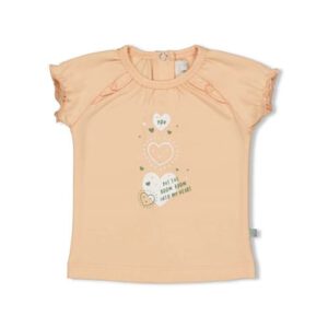 Feetje T-Shirt Heart s Perzik