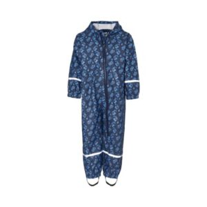 Playshoes Regen-overall bouwplaats marine