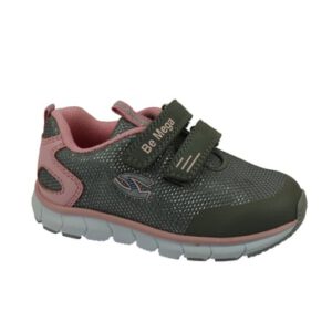 Be Mega lage schoen grijs-roze