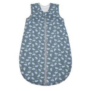 odenwälder Zomerslaapzak Jersey Organic Cotton space blauw 70 cm – 90 cm