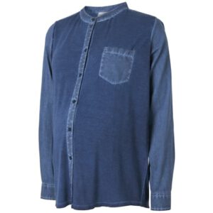 MAMA LICIOUS omstandigheden blouse MLFAY donkerblauw