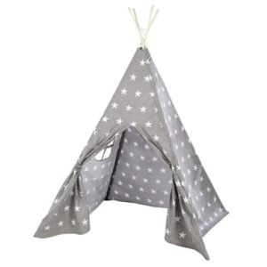 roba Indiase tent Little Stars , grijs