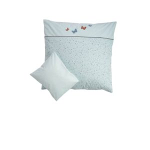 Be Be ’s Collectie Beddengoed 3D Vlinder Mint 80×80 cm