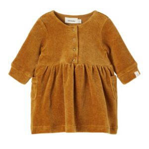 Lil’Atelier Jurk Nbfrebel Golden Bruin