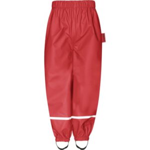Playshoes Fleece halflange broek rood