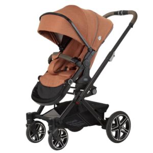 Hartan Kinderwagen Vip GTX Bellybutton terra (923) Framekleur zwart