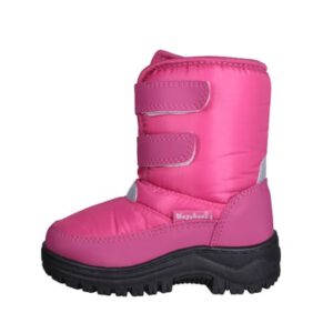 Playshoes Winterlaarsje met klittenbandsluiting roze