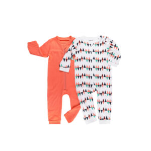 pink or blue 2-pack slaapoverall