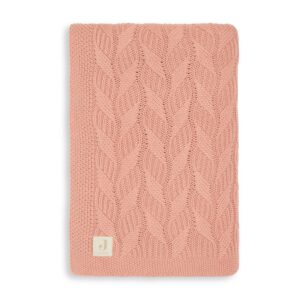 Deken Ledikant Jollein Spring Knit 100×150 Rosewood