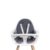 Childhome Evolu Stoelkussen Neoprene – Dark Grey