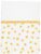 Laken Wieg Briljant Baby Flocks Honey Yellow