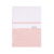 Dekbedovertrek Reef misty pink – 100×135 cm