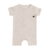 Boxpakje korte mouw Melange warm linen – 50