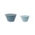 Liewood Dale Opvouwbare Kom Set – Sea Blue/Whale Blue Mix