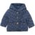 STACCATO Jas gewatteerd indigo gemêleerd patroon