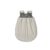 Be Be ’s Collection zomerslaapzak met badstof voering Ster Grijs