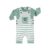 JACKY romperset ANIMAL FRIENDS groen/gerand