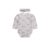 Hust & Claire lange mouw bodysuit set Bernice Peach huid