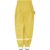 Playshoes Fleece halflange broek geel