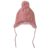 pink or blue gebreide muts roze