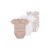 Hust & Claire korte mouw rompertje Barba White 3-pack