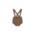 Hust & Claire Gebreide Romper Malone Mocca