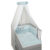 Be Be ’s Collectie Mousseline Beddenset 3st 3D Vlinder Mint